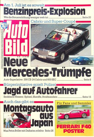 Deckblatt Auto Bild (26/1991)